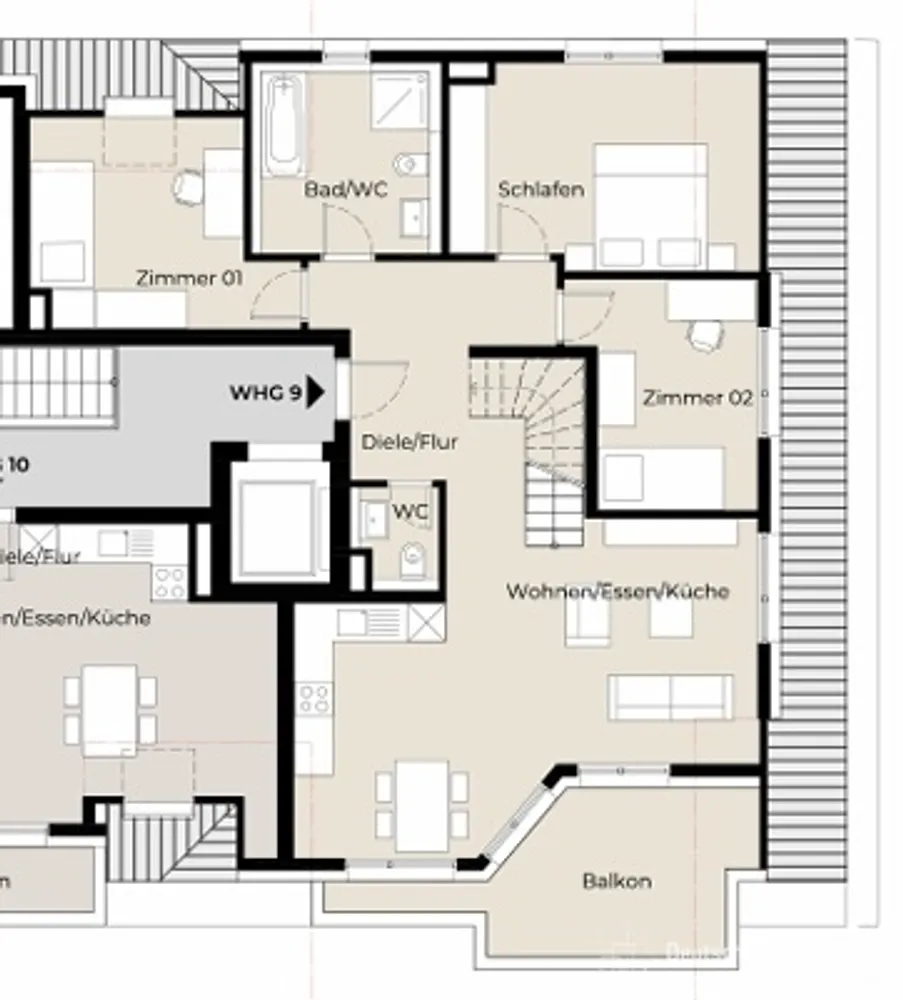 5 Zimmer Wohnung mit 109 m² in Stuttgart – Bild 7