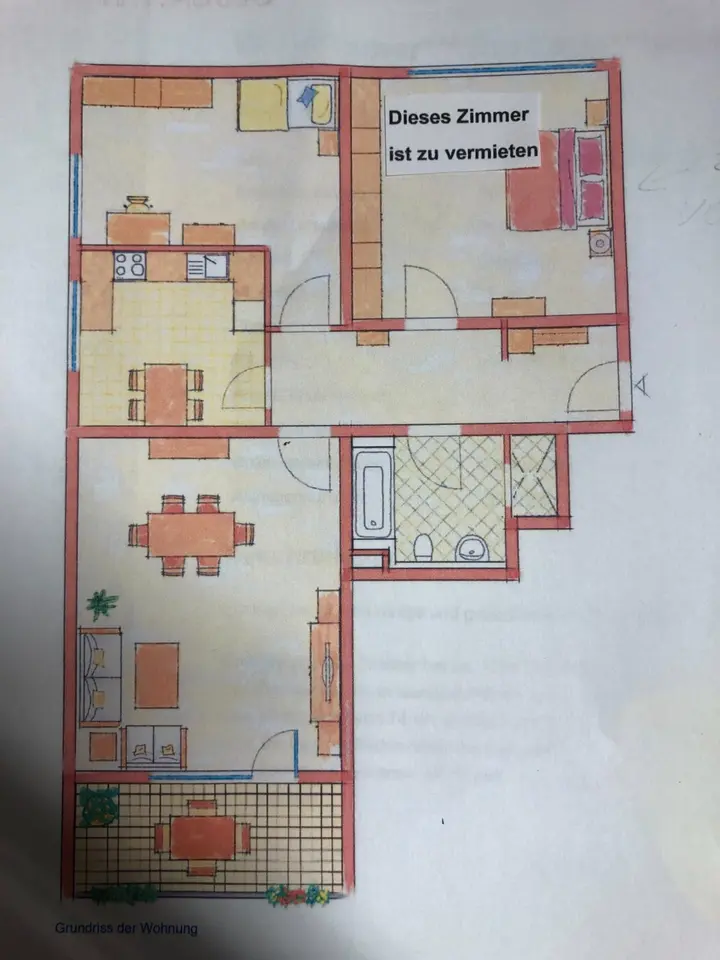 WG-Zimmer mit 74 m² in Paderborn – Bild 5