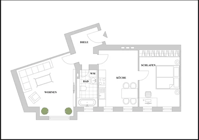 2 Zimmer Wohnung mit 67 m² in Düsseldorf – Bild 8