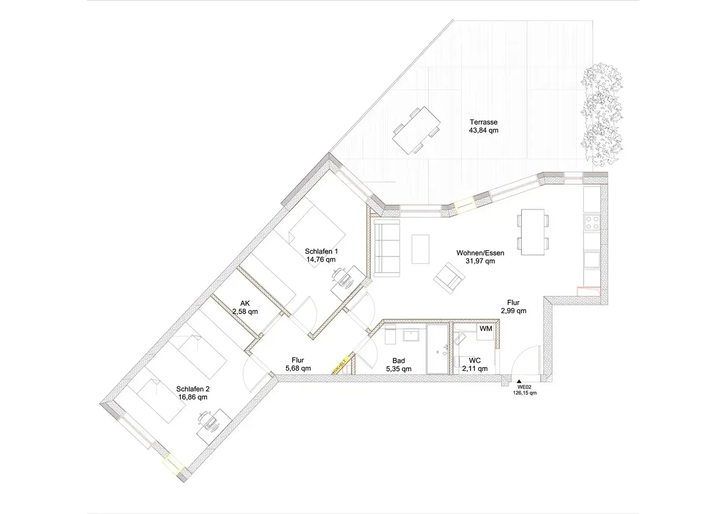 3 Zimmer Wohnung mit 102 m² in Berlin – Bild 7