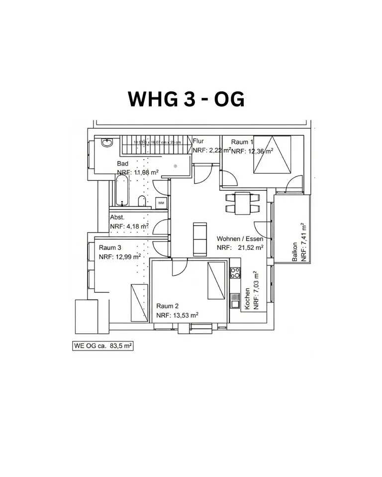 4 room apartment with 85 m² in Lüneburg – Photo 5