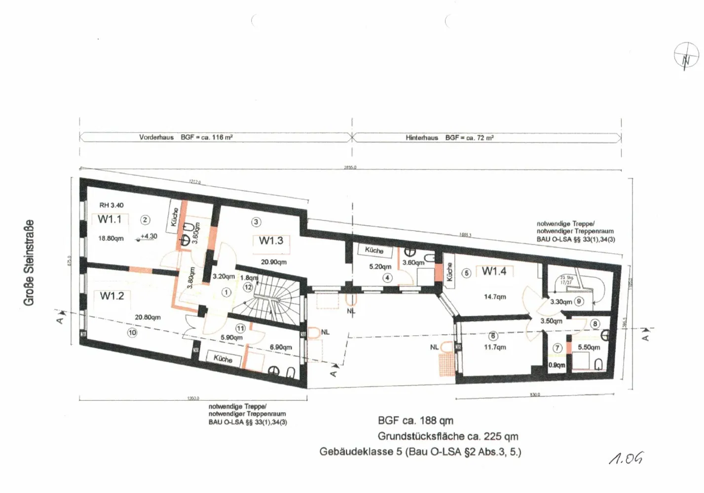 1 Zimmer Wohnung mit 28 m² in Halle (Saale) – Bild 7
