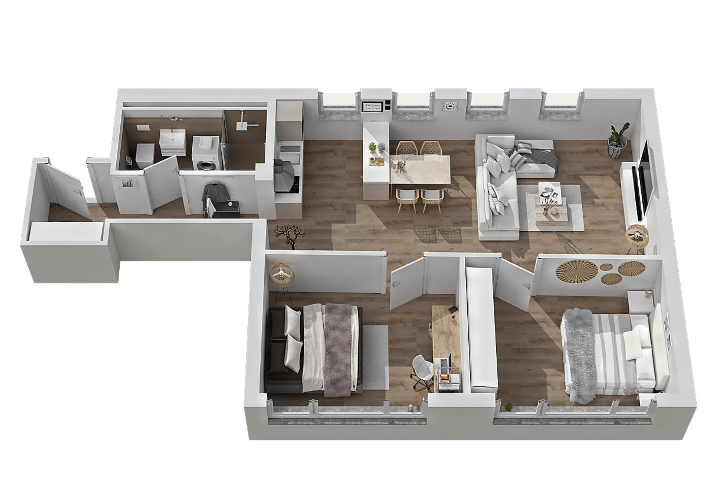 3 room apartment with 81 m² in Cologne – Photo 1