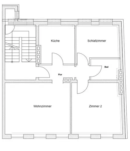 3 Zimmer Wohnung mit 66 m² in Hamburg – Bild 2