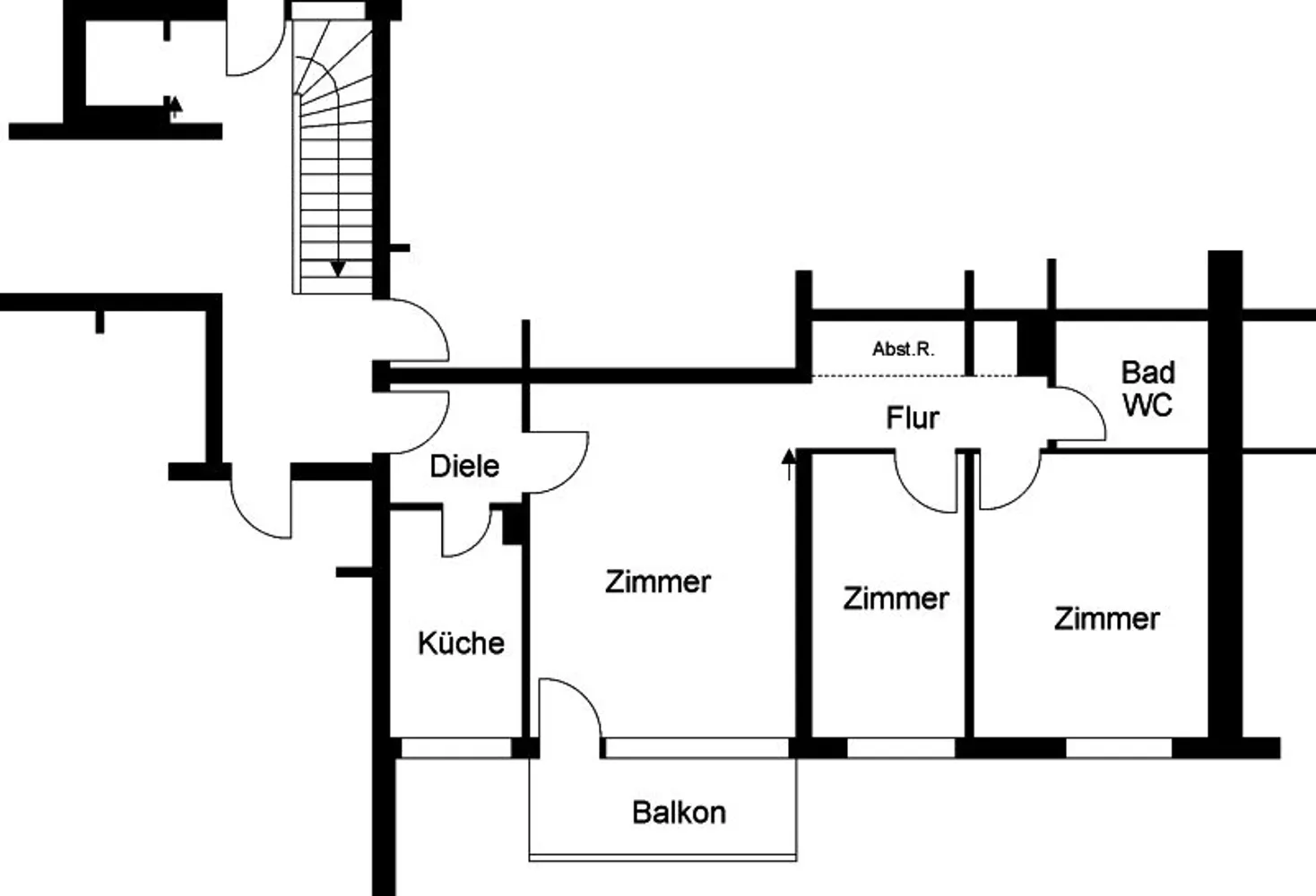 3 room apartment with 64 m² in Cologne – Photo 1