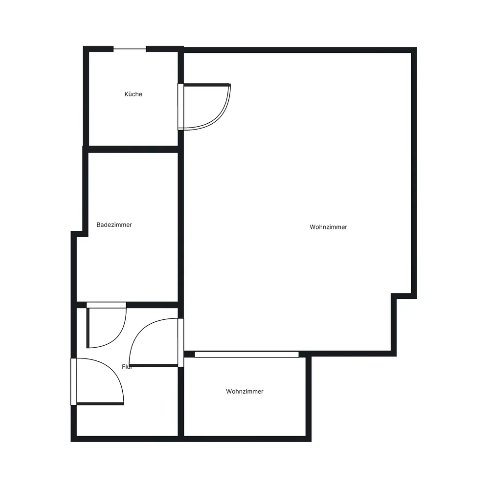 1 Zimmer Wohnung mit 30 m² in Hamburg – Bild 5