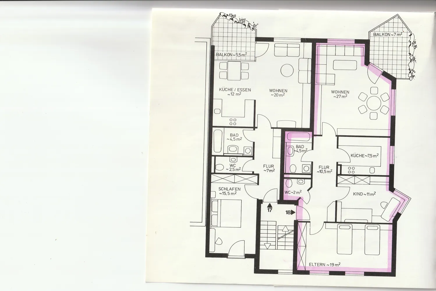 3 Zimmer Wohnung mit 85 m² in Nürtingen – Bild 2