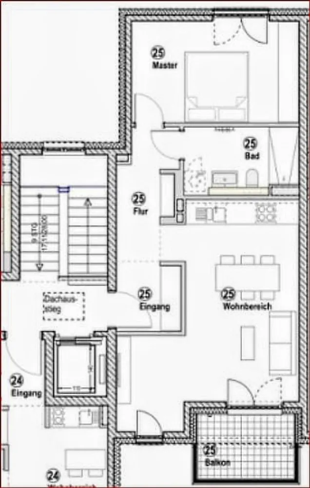 2 room apartment with 63 m² in Regensburg – Photo 3