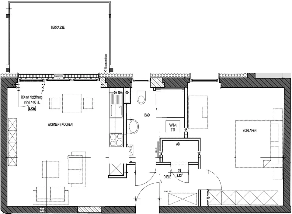 2 Zimmer Wohnung mit 87 m² in Merseburg – Bild 5