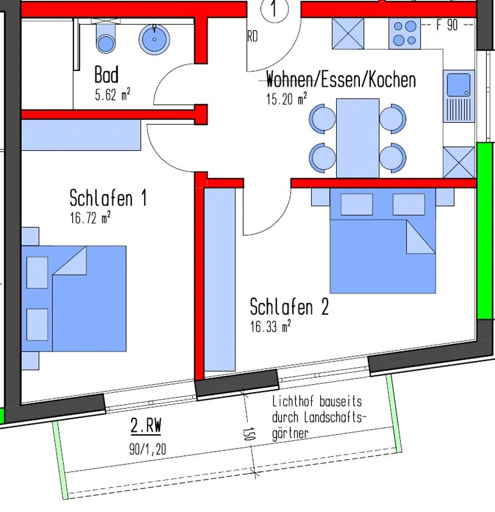 2 Zimmer Wohnung mit 54 m² in Ludwigsburg – Bild 10