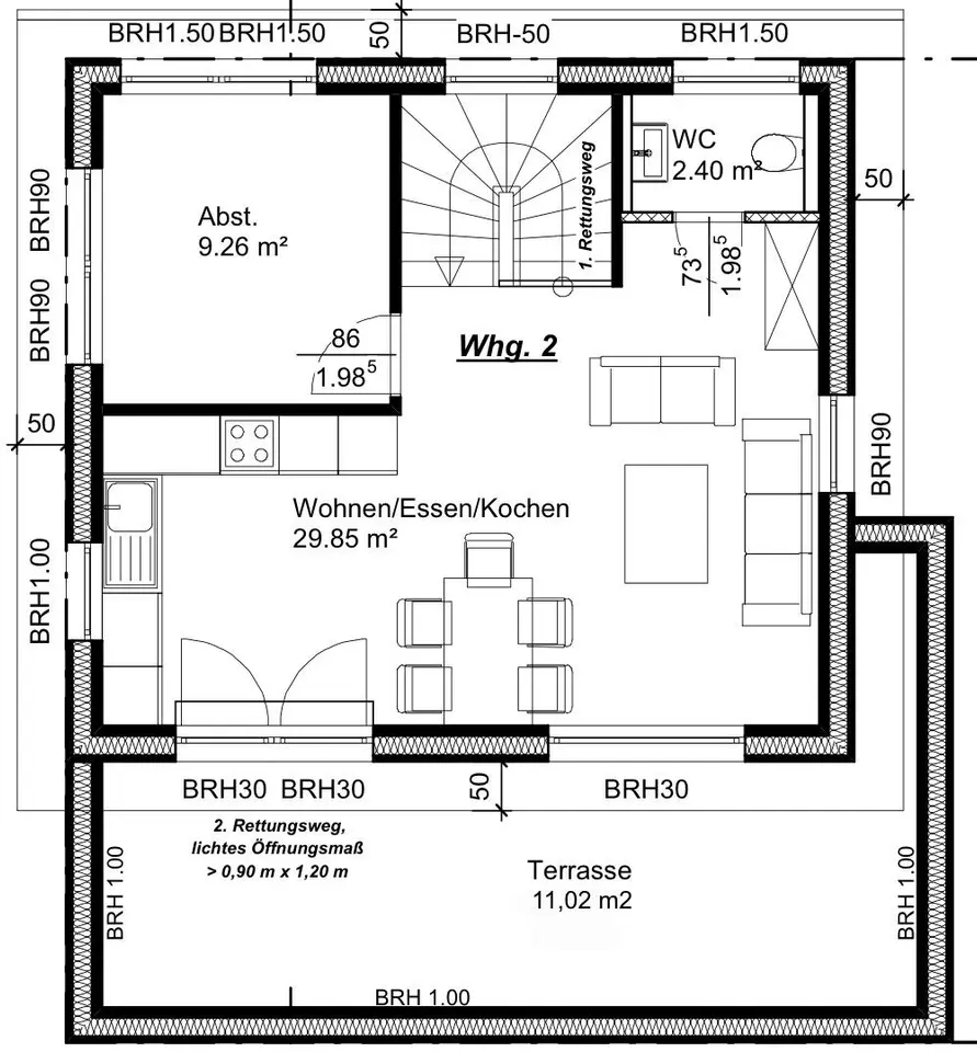 3 Zimmer Wohnung mit 78 m² in Georgsmarienhütte – Bild 7