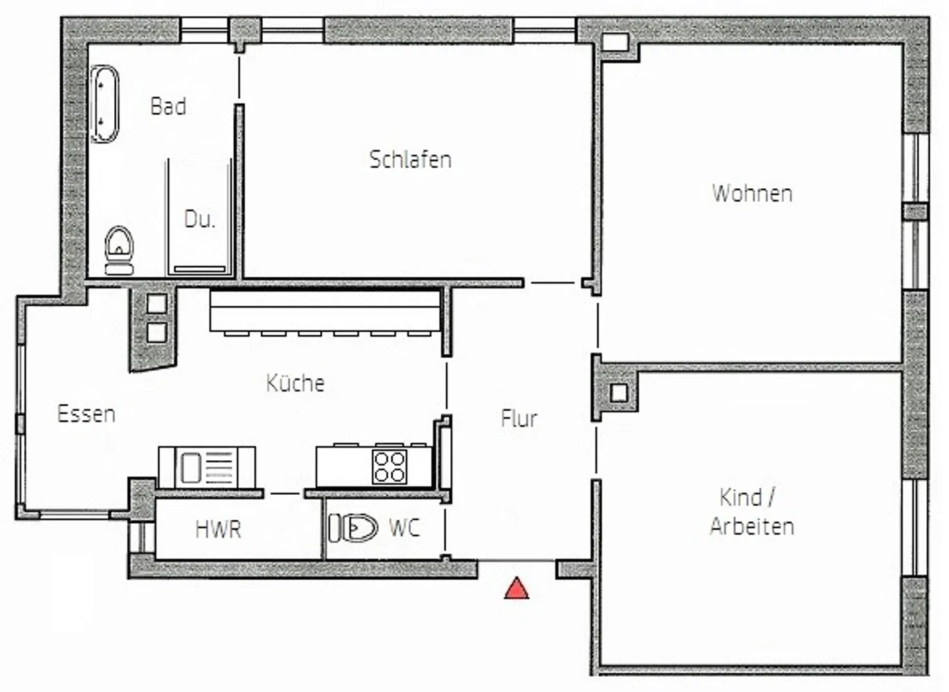 3 Zimmer Wohnung mit 85 m² in Stuttgart – Bild 2