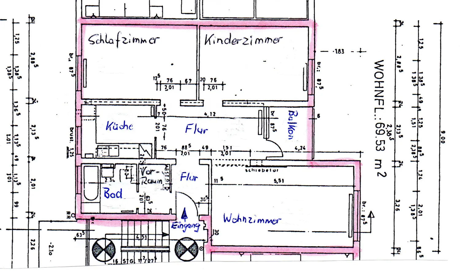 3 room apartment with 70 m² in Bremen – Photo 2