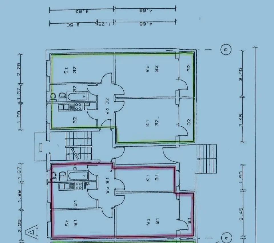 3 Zimmer Wohnung mit 60 m² in Weißenfels – Bild 4