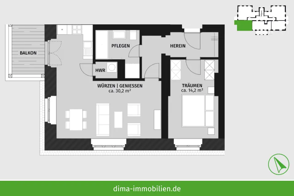 2 Zimmer Wohnung mit 63 m² in Leipzig – Bild 5