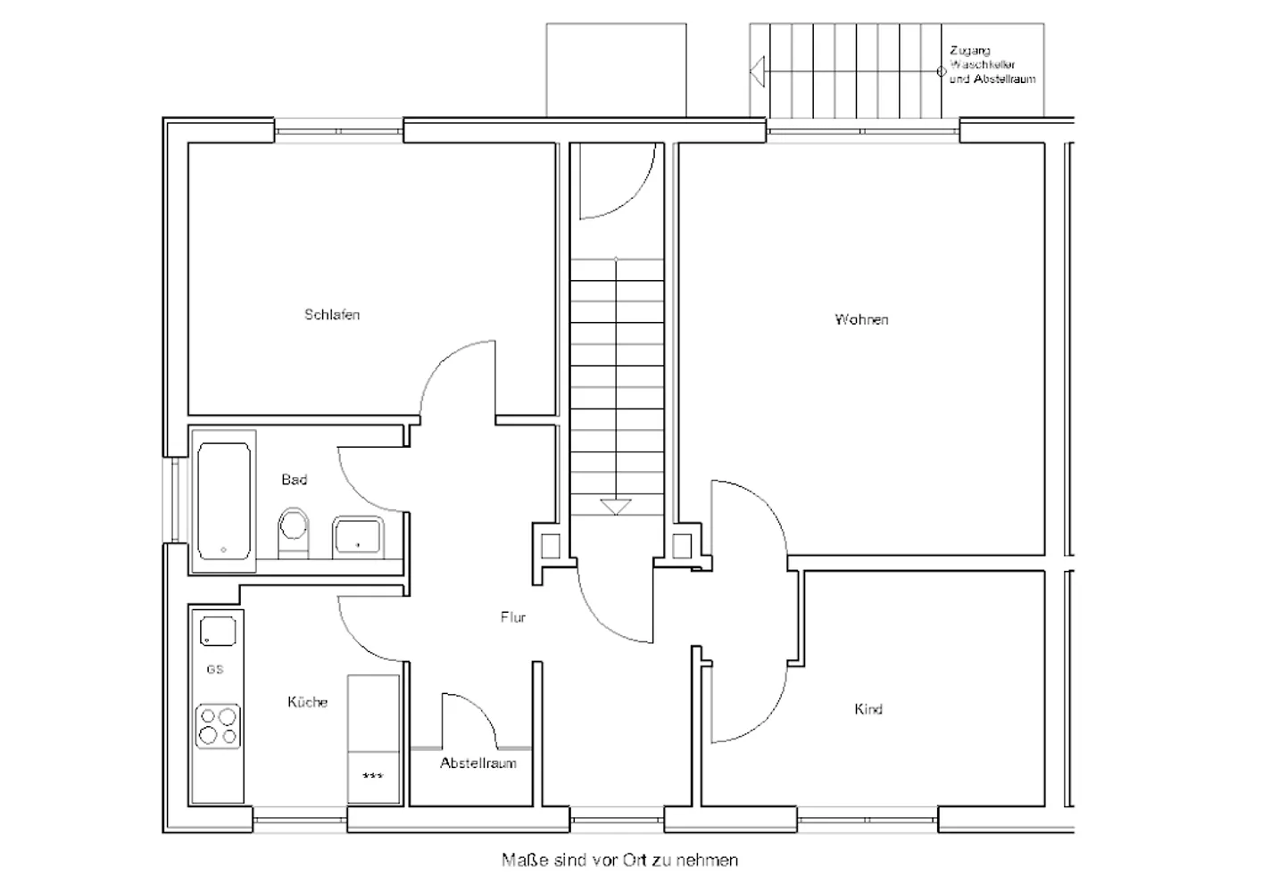 3 Zimmer Wohnung mit 66 m² in Braunschweig – Bild 2