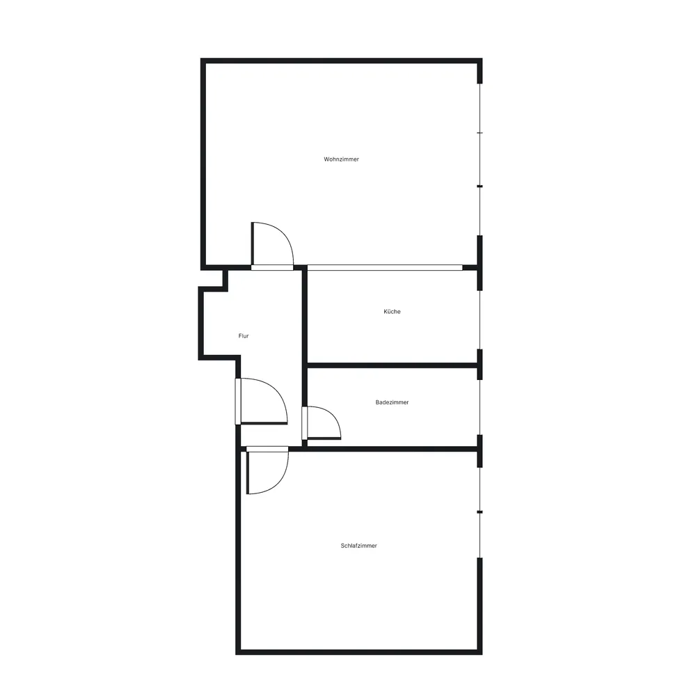 2 room apartment with 47 m² in Frankfurt am Main – Photo 7