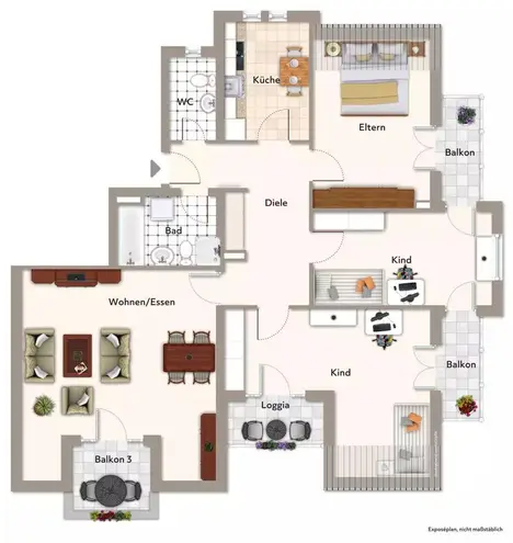 4 room apartment with 105 m² in Bonn – Photo 3