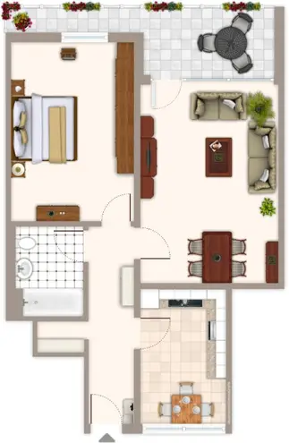 2 Zimmer Wohnung mit 60 m² in Mönchengladbach – Bild 3