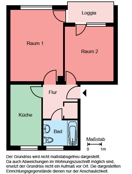 2 Zimmer Wohnung mit 56 m² in Iserlohn – Bild 4