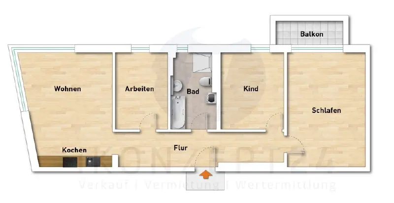 4 Zimmer Wohnung mit 106 m² in Dresden – Bild 10