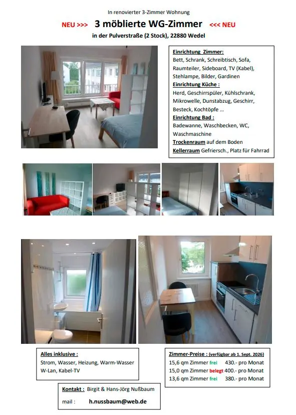 WG-Zimmer mit 10 m² in Buxtehude – Bild 9