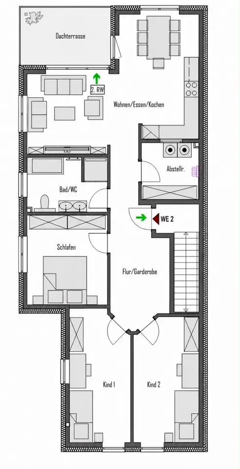 3 Zimmer Wohnung mit 96 m² in Osnabrück – Bild 5
