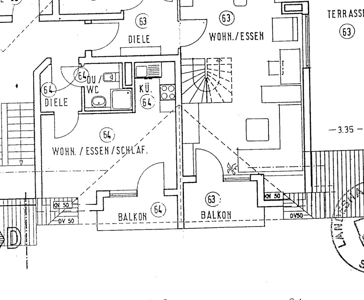 1 Zimmer Wohnung mit 24 m² in Stuttgart – Bild 3