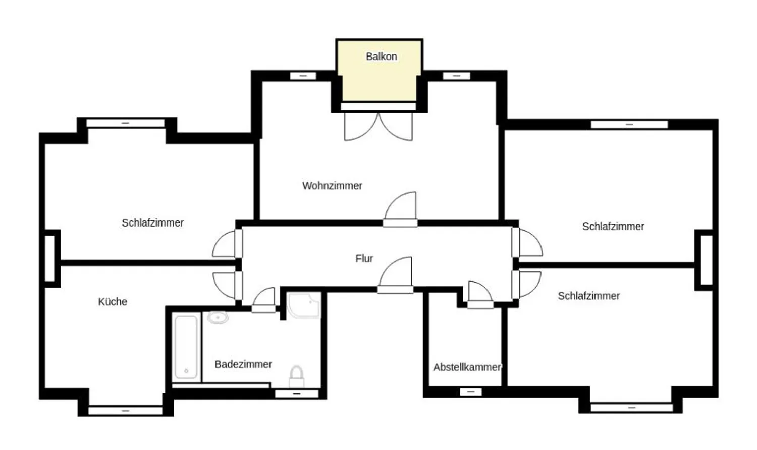 4 Zimmer Wohnung mit 93 m² in Dortmund – Bild 3