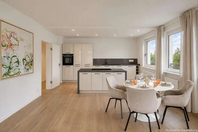 4 Zimmer Wohnung mit 100 m² in München – Bild 3