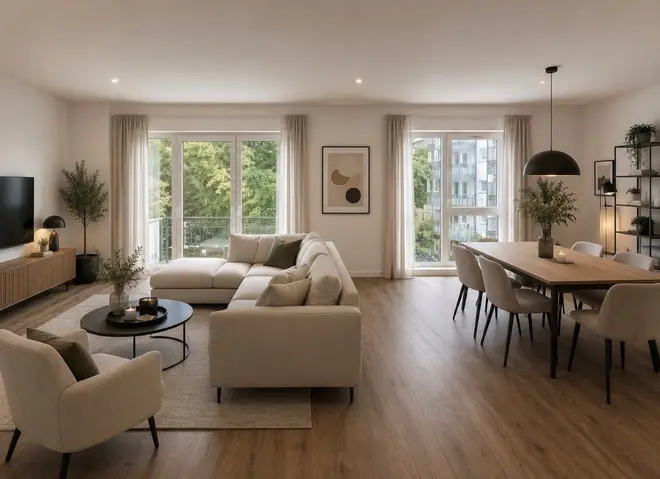 6 Zimmer Wohnung mit 120 m² in Essen – Bild 1