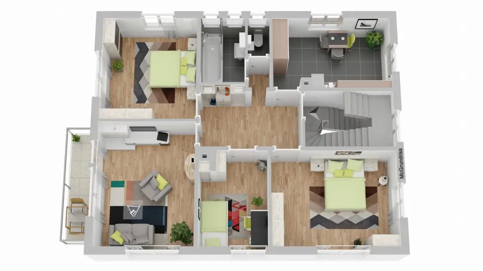 4 Zimmer Wohnung mit 88 m² in Rottweil – Bild 7
