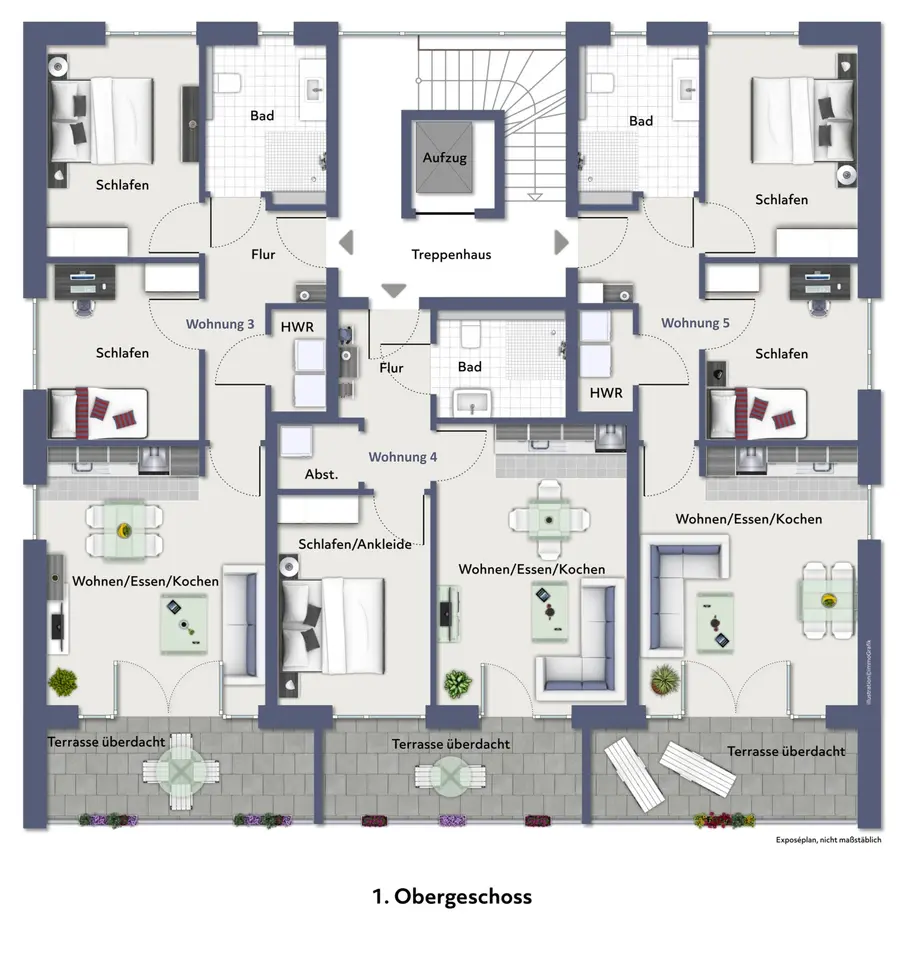 3 Zimmer Wohnung mit 69 m² in Ibbenbüren – Bild 10