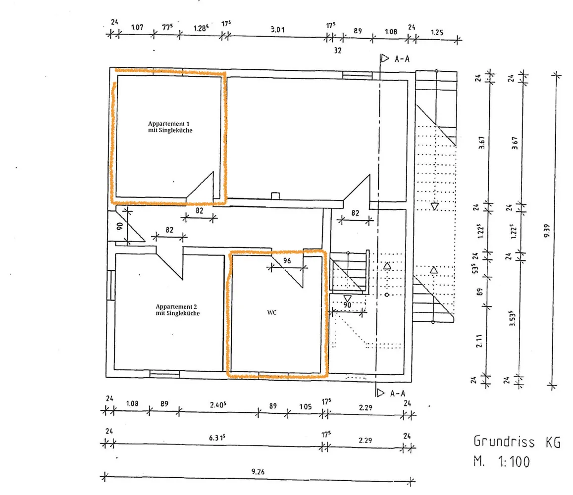1 Zimmer Wohnung mit 21 m² in Siegen – Bild 3