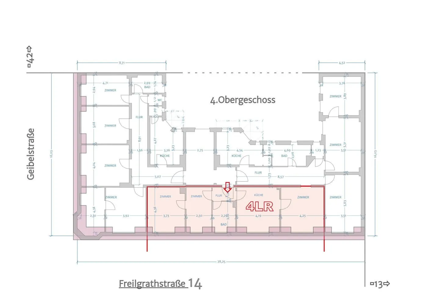 3 Zimmer Wohnung mit 72 m² in Hannover – Bild 9