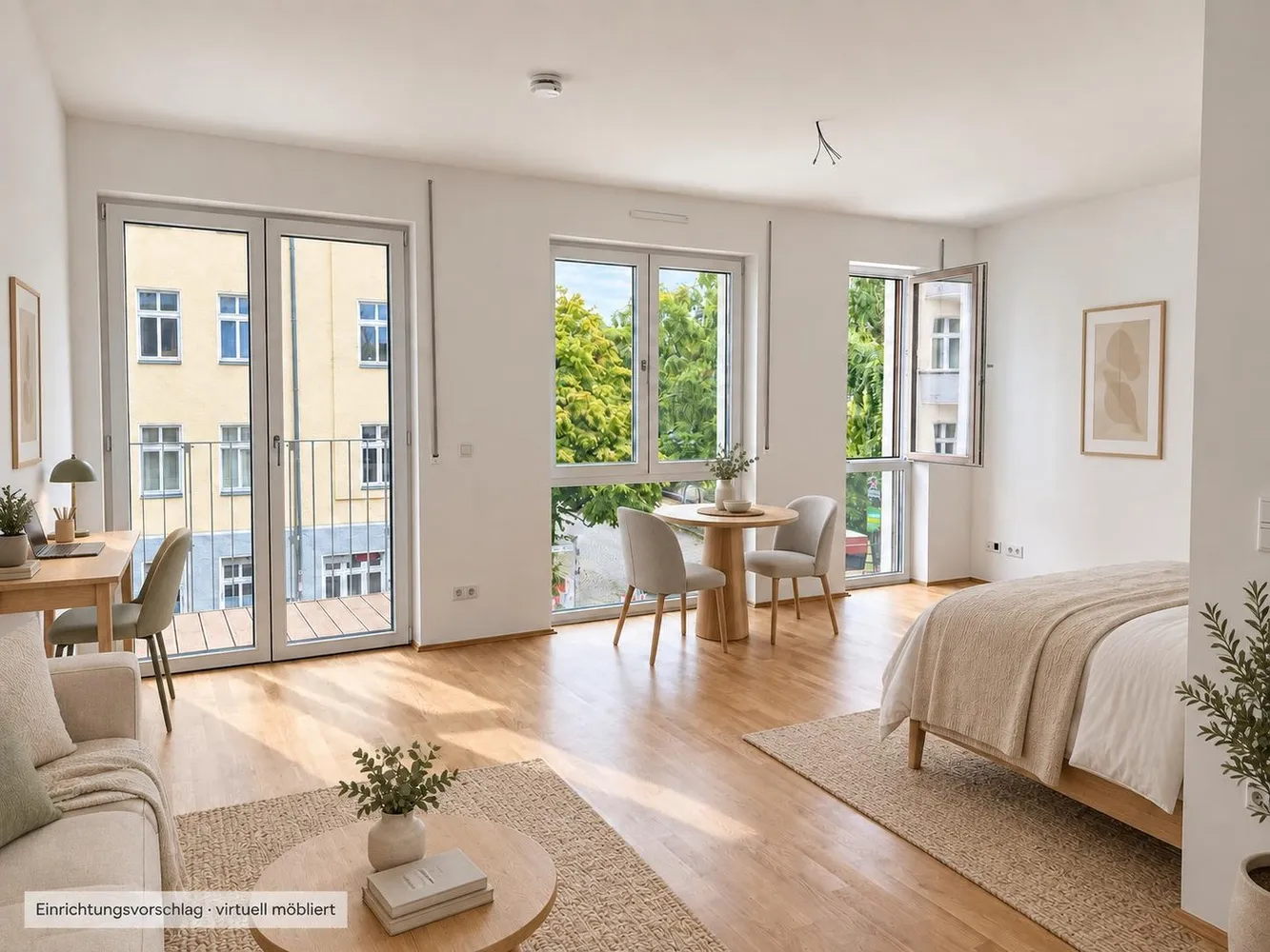 1 room apartment with 51 m² in Berlin – Photo 1