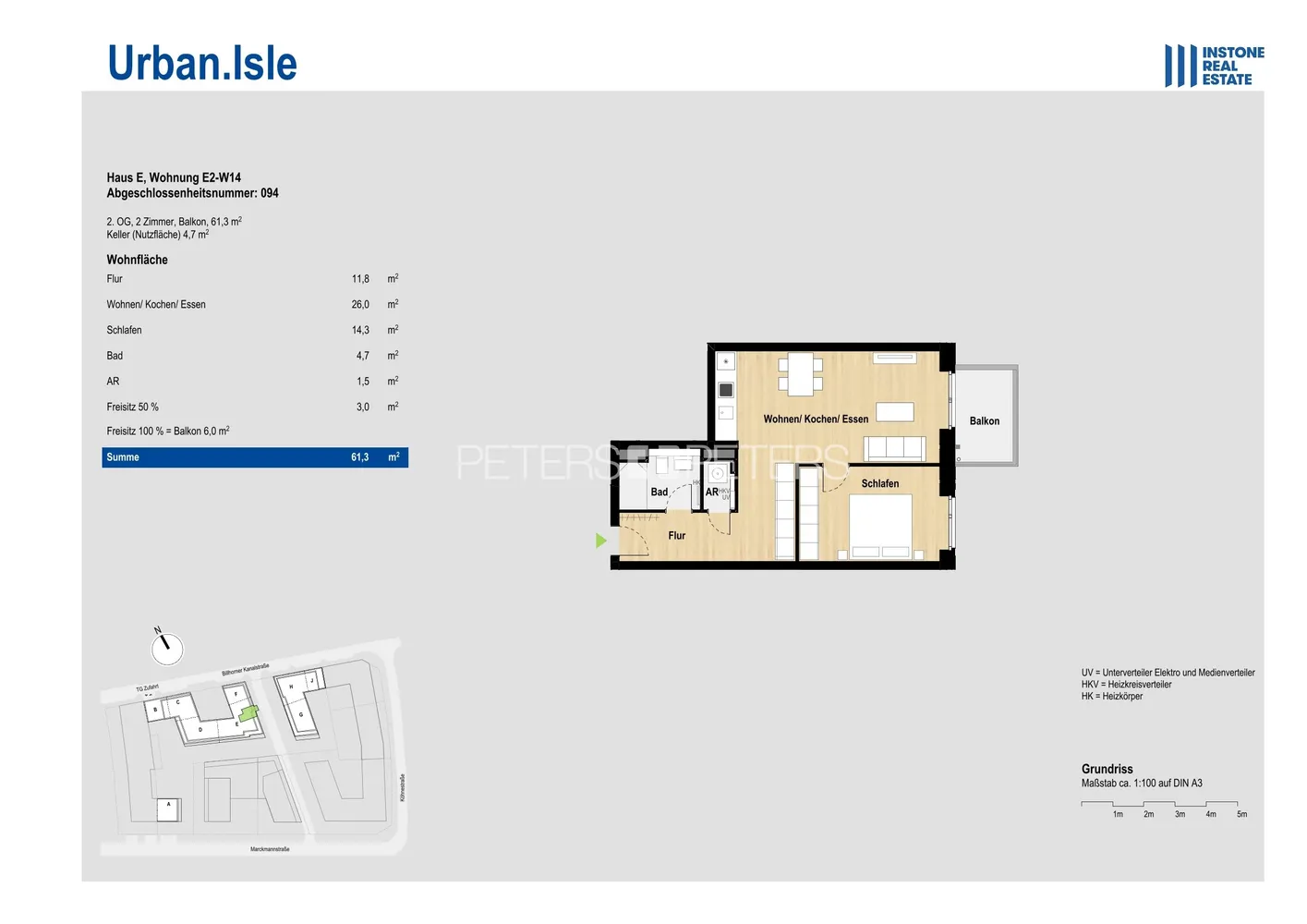 2 Zimmer Wohnung mit 61 m² in Hamburg – Bild 9