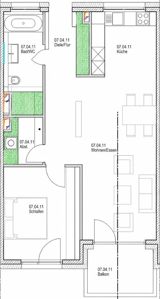 2 Zimmer Wohnung mit 74 m² in Stuttgart – Bild 4