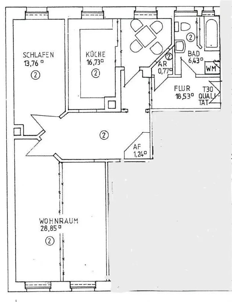 2 Zimmer Wohnung mit 85 m² in Leipzig – Bild 8