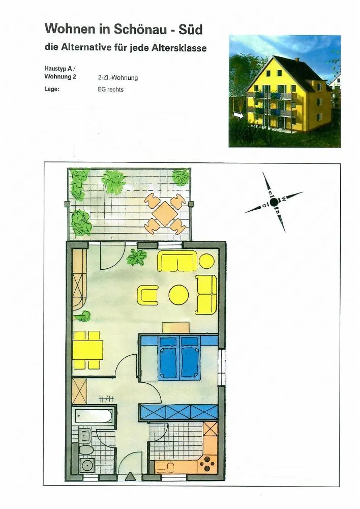 2 room apartment with 64 m² in Chemnitz – Photo 1