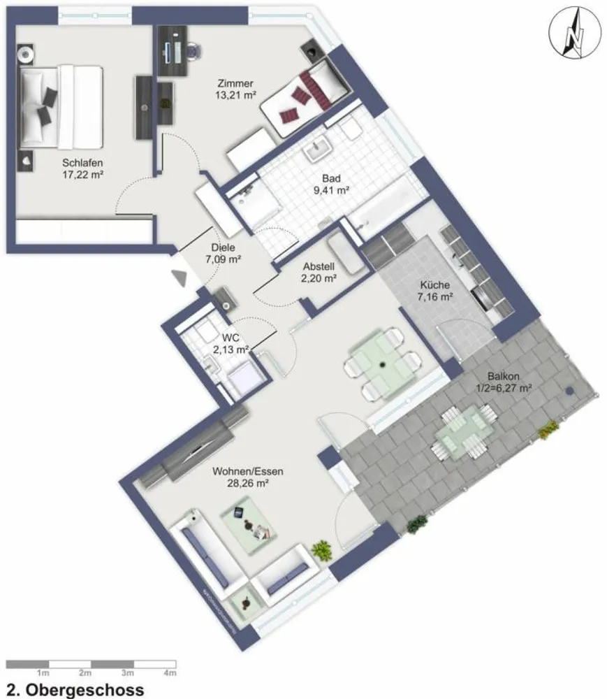 3 Zimmer Wohnung mit 93 m² in Böblingen – Bild 11