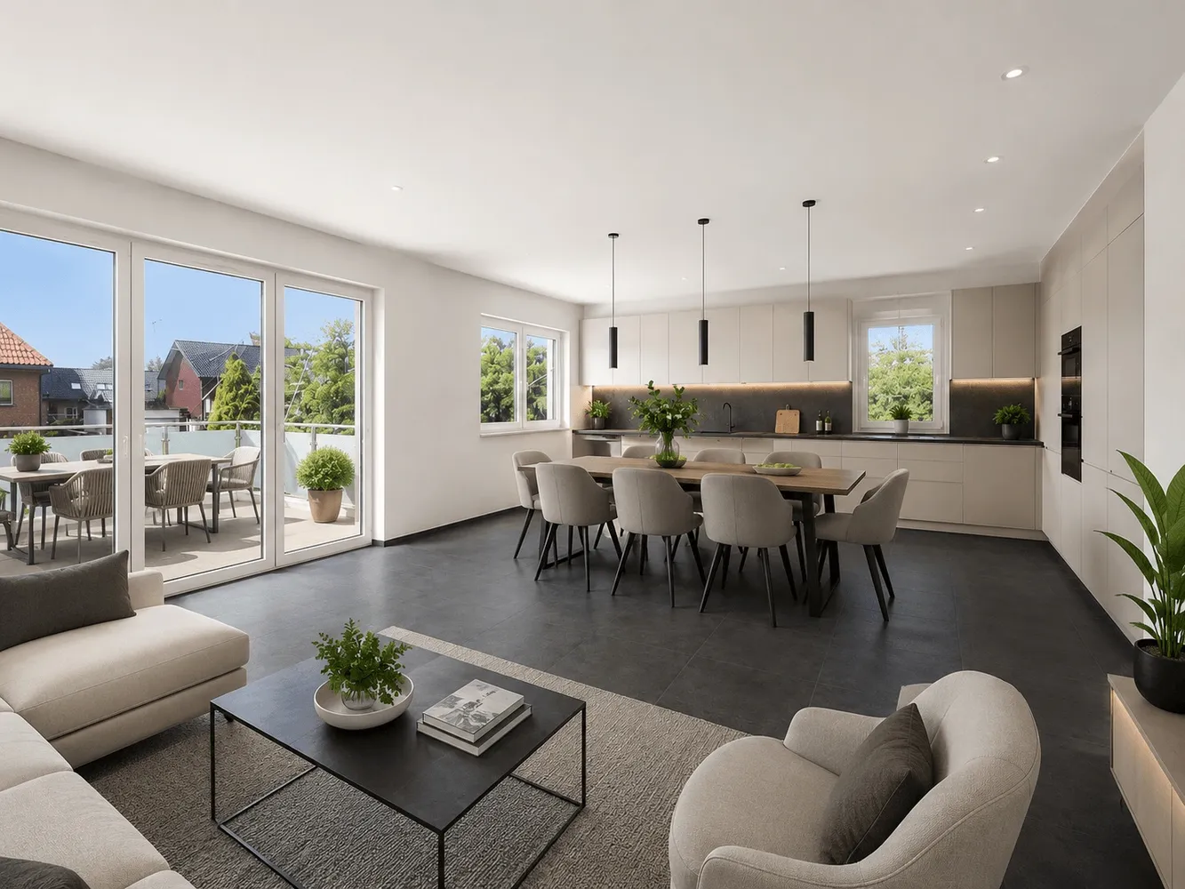 5 Zimmer Wohnung mit 133 m² in Münster – Bild 1