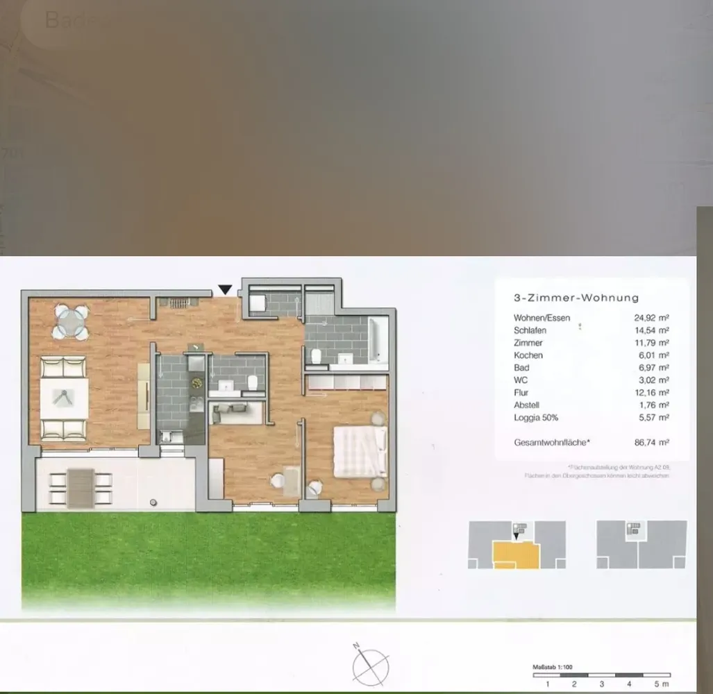 3 Zimmer Wohnung mit 87 m² in Heidelberg – Bild 6