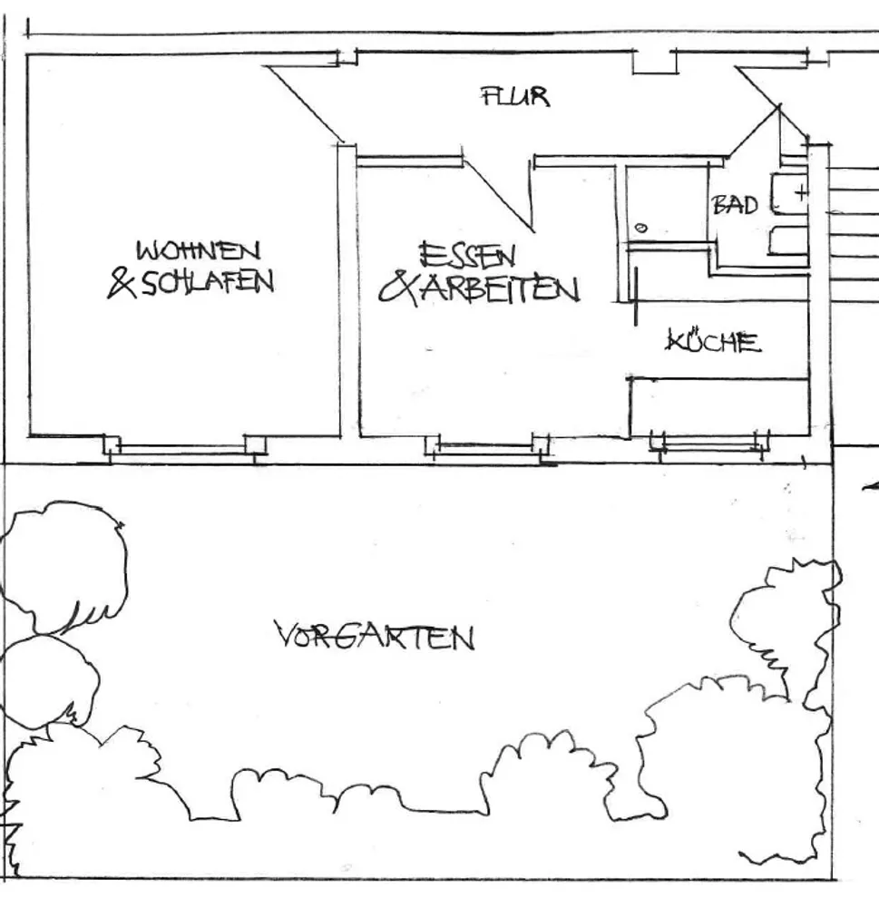 3 Zimmer Wohnung mit 42 m² in Stuttgart – Bild 2