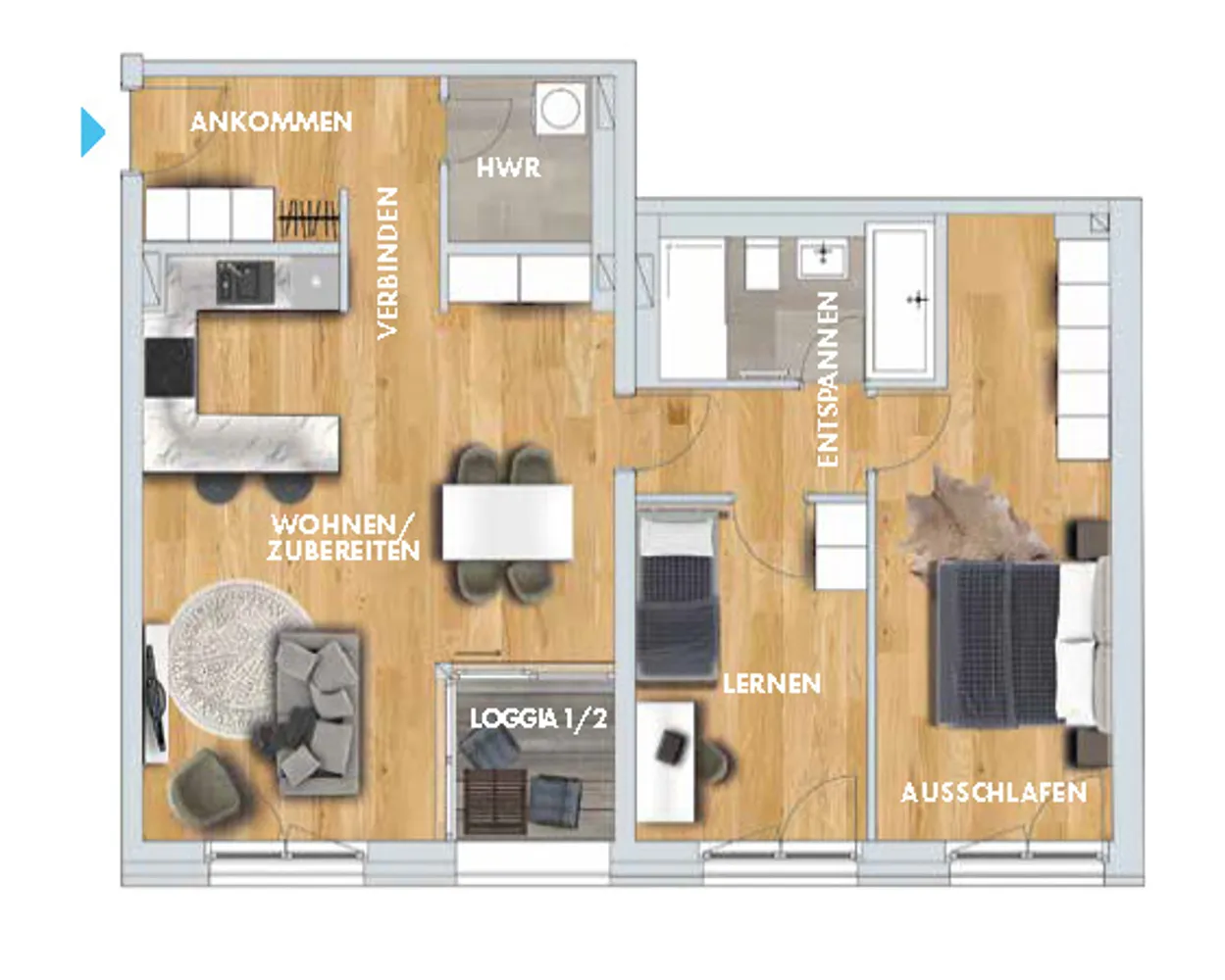 3 Zimmer Wohnung mit 80 m² in Leipzig – Bild 12