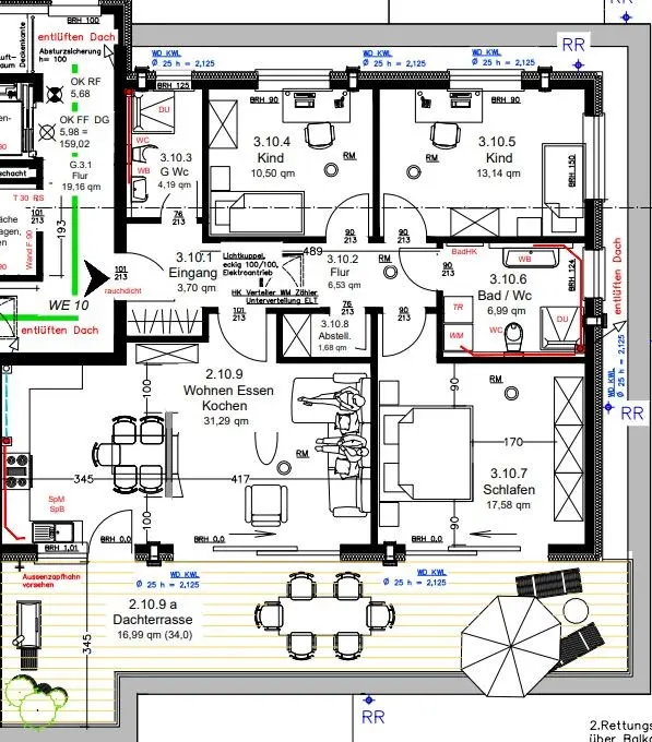 4 Zimmer Wohnung mit 113 m² in Ibbenbüren – Bild 8