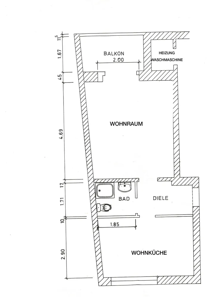 1 Zimmer Wohnung mit 44 m² in Wuppertal – Bild 7