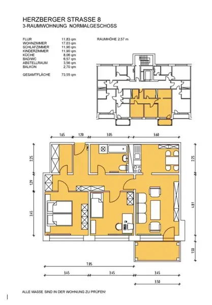 3 Zimmer Wohnung mit 74 m² in Dresden – Bild 9
