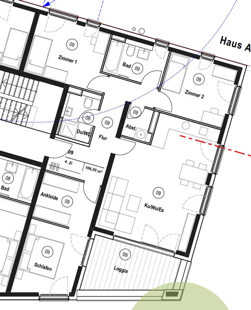 4 Zimmer Wohnung mit 106 m² in Schwäbisch Gmünd – Bild 2