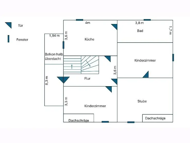 5 Zimmer Wohnung mit 130 m² in Weimar – Bild 4